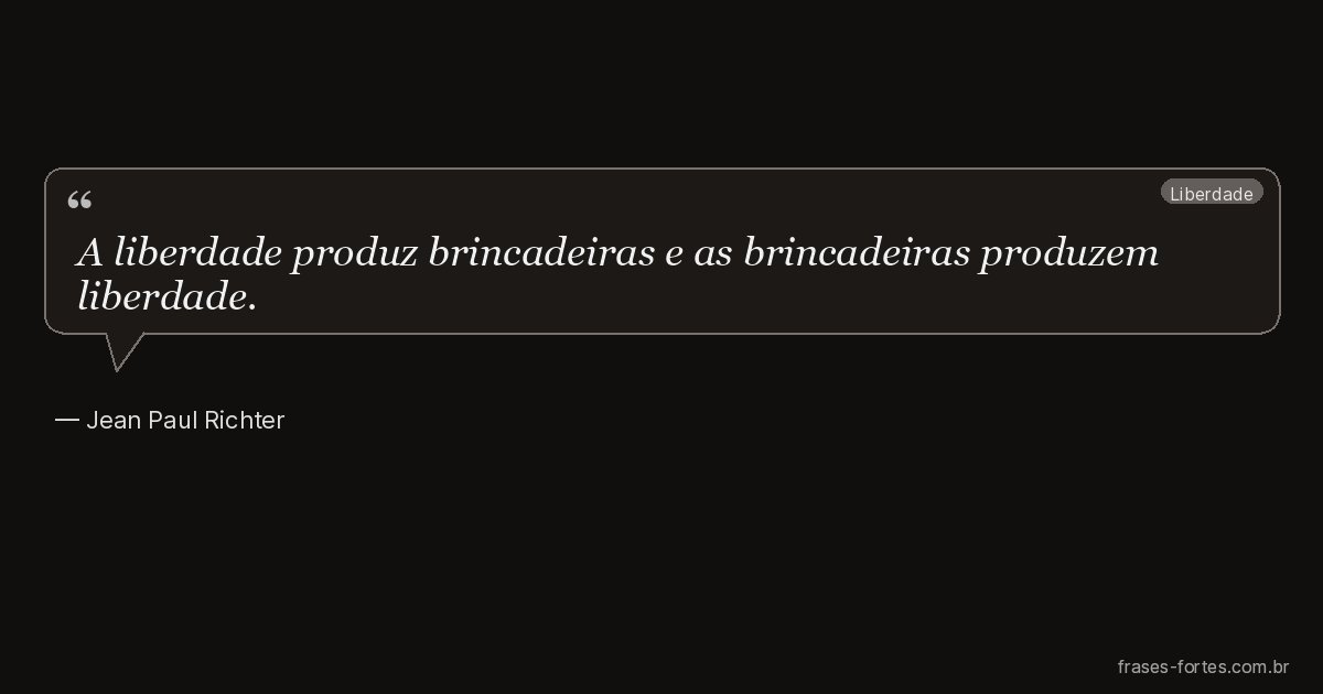 Frase de Jean Paul Richter