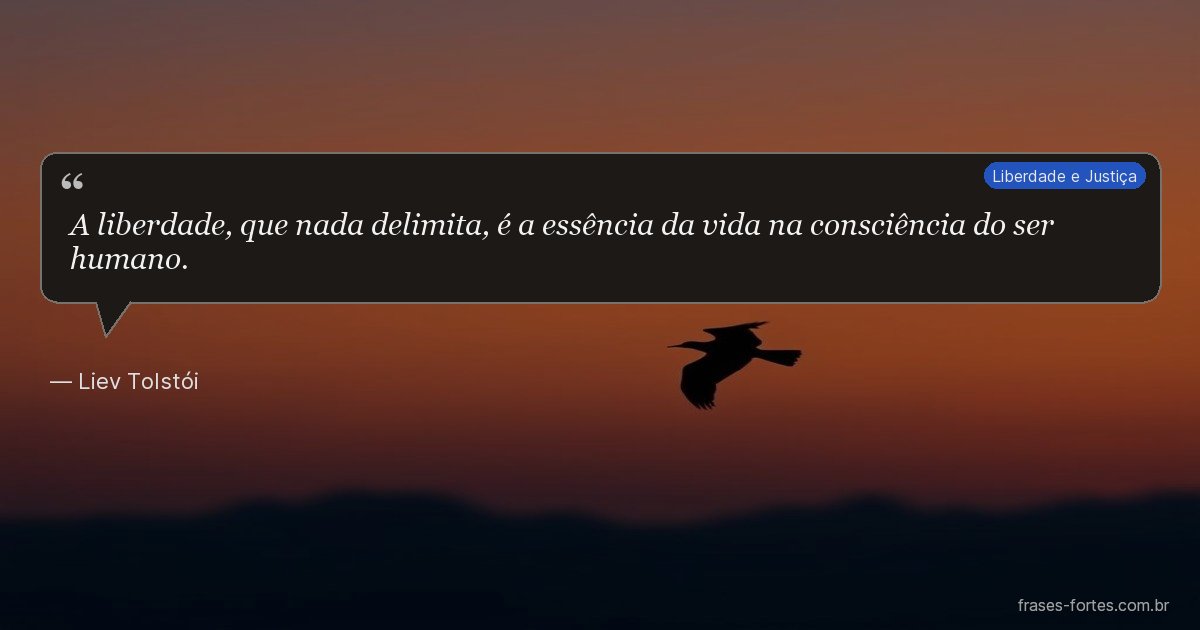 Frase de Liev Tolstói