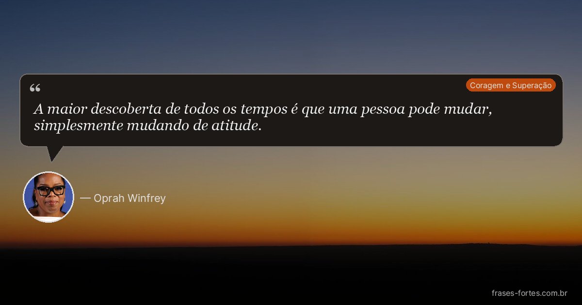 Frase de Oprah Winfrey