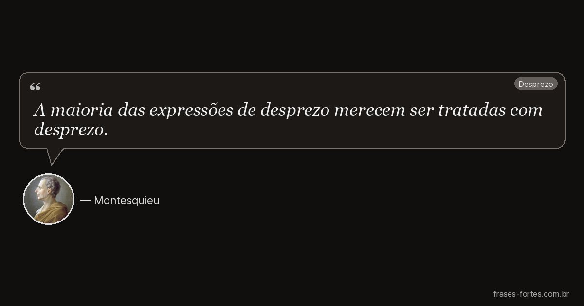 Frase de Montesquieu
