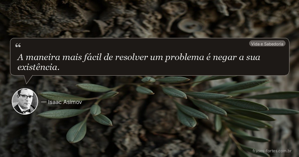 Frase de Isaac Asimov