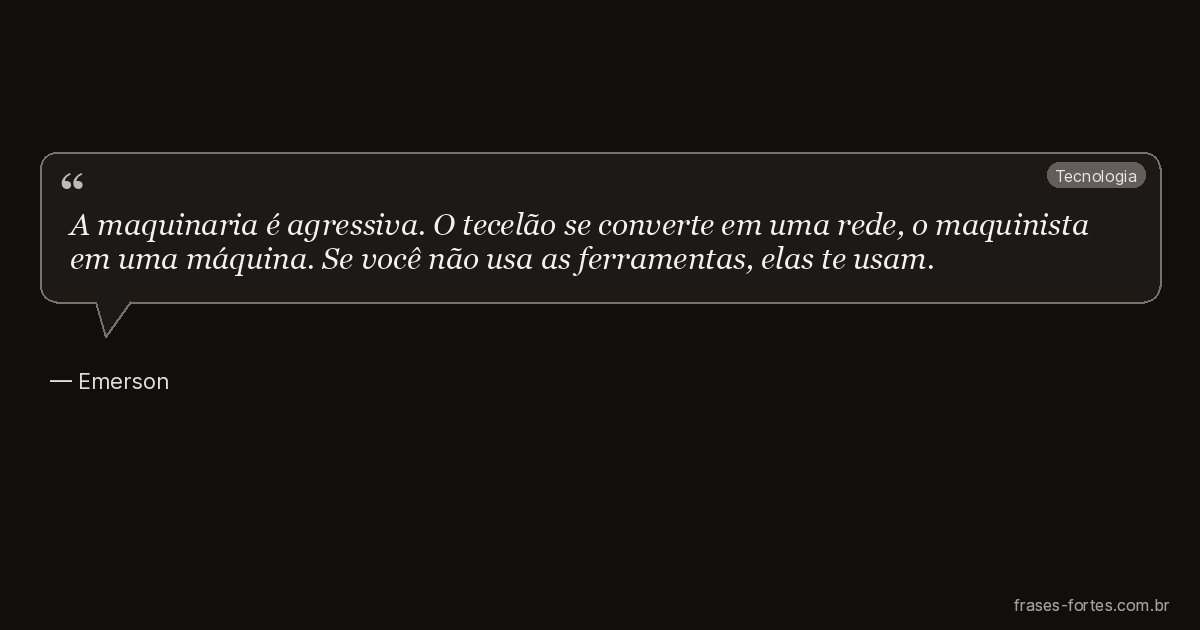 Frase de Emerson