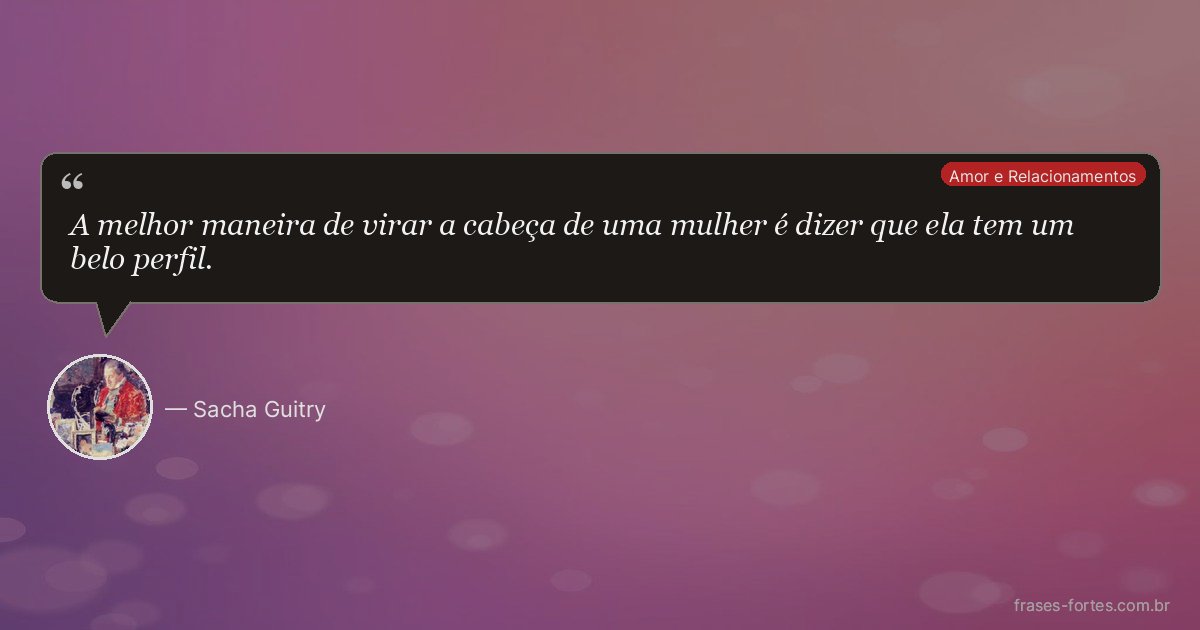 Frase de Sacha Guitry