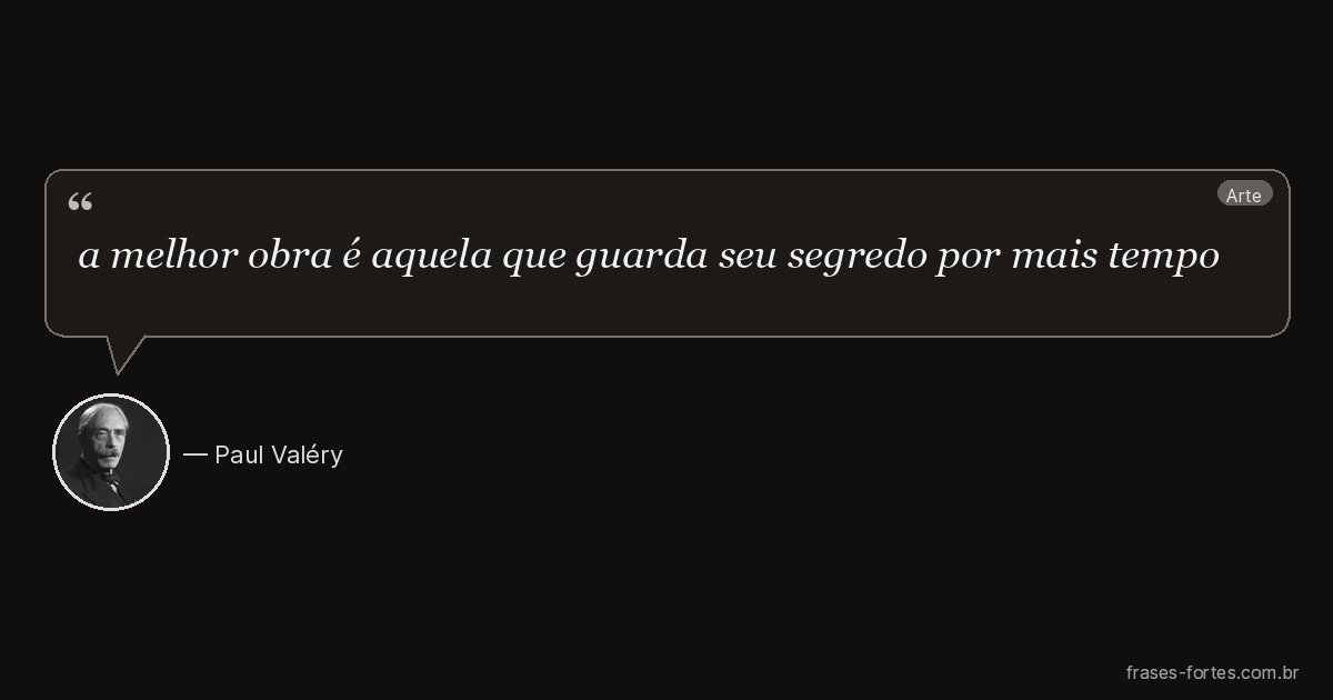 Frase de Paul Valéry