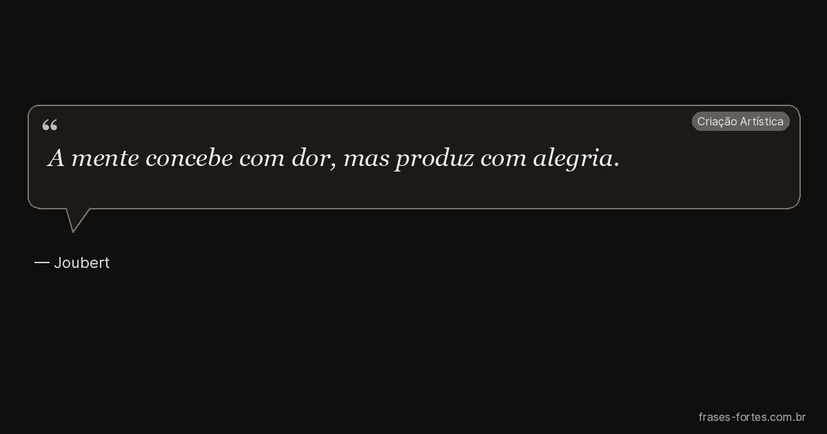 Frase de Joubert