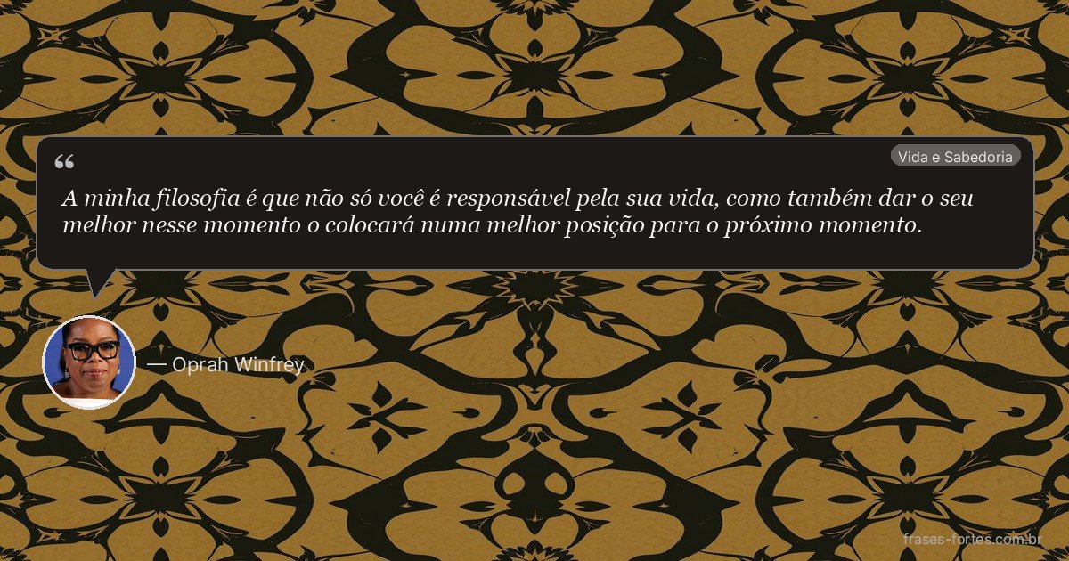 Frase de Oprah Winfrey