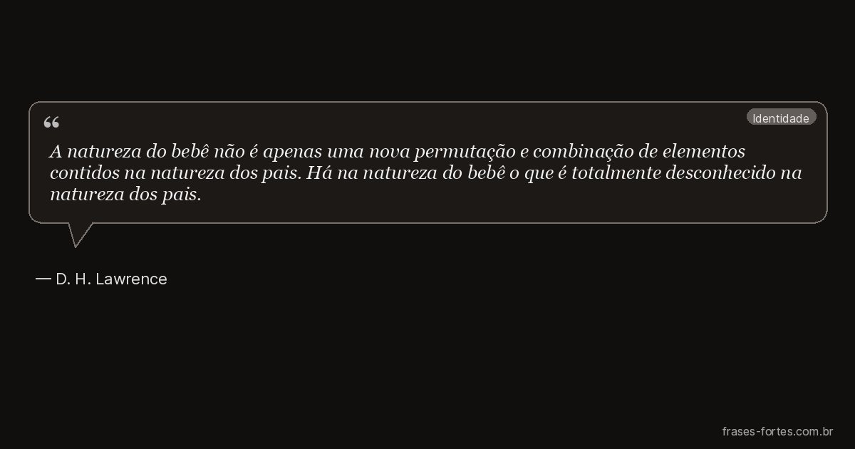 Frase de D. H. Lawrence