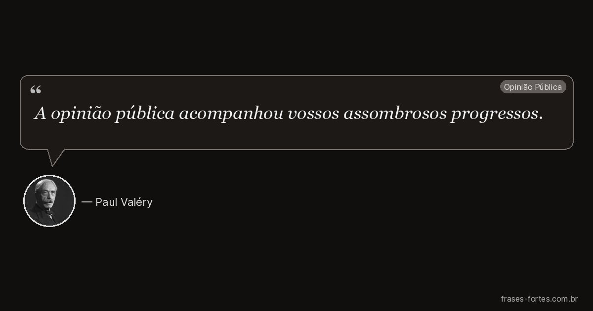 Frase de Paul Valéry