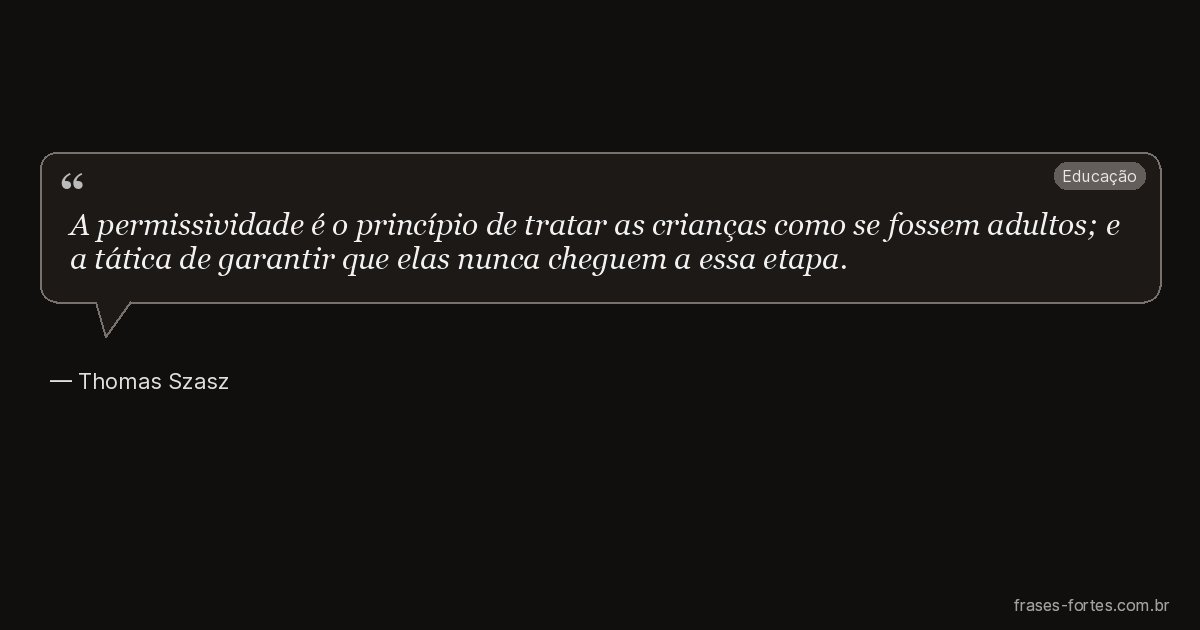 Frase de Thomas Szasz
