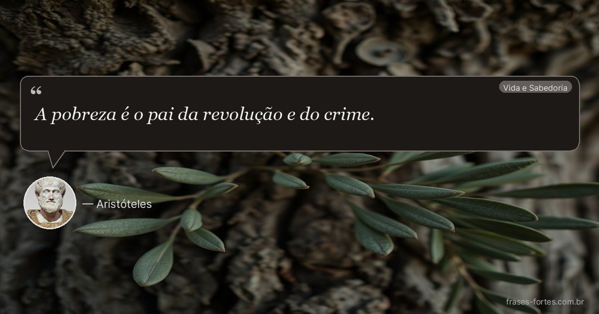 Frase de Aristóteles