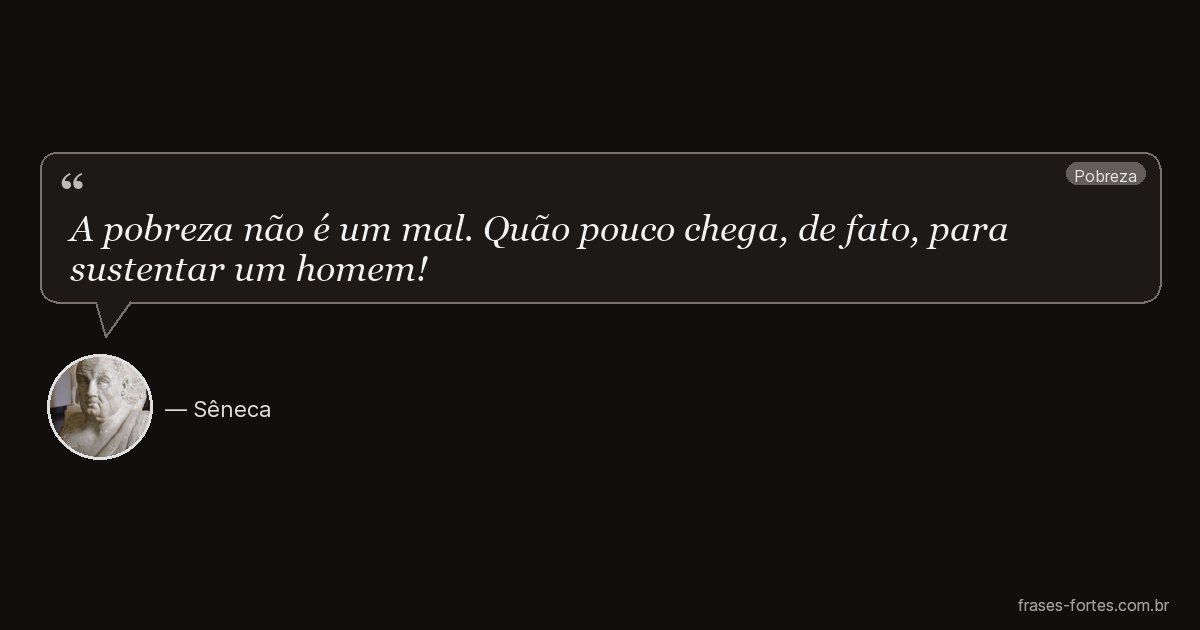 Frase de Sêneca