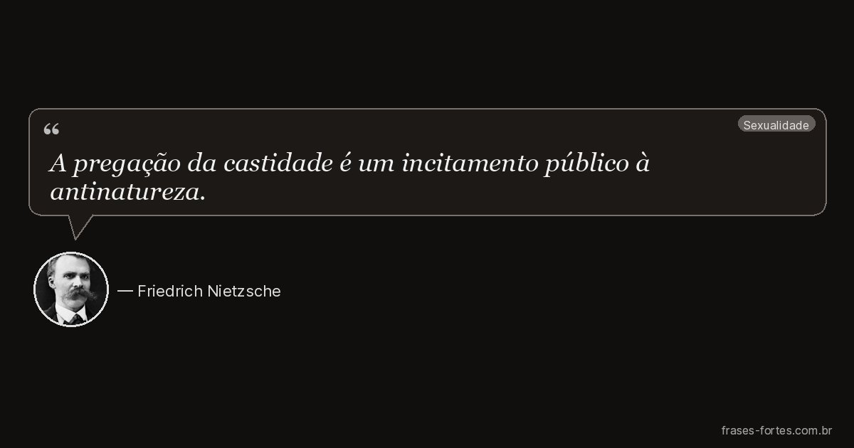 Frase de Friedrich Nietzsche