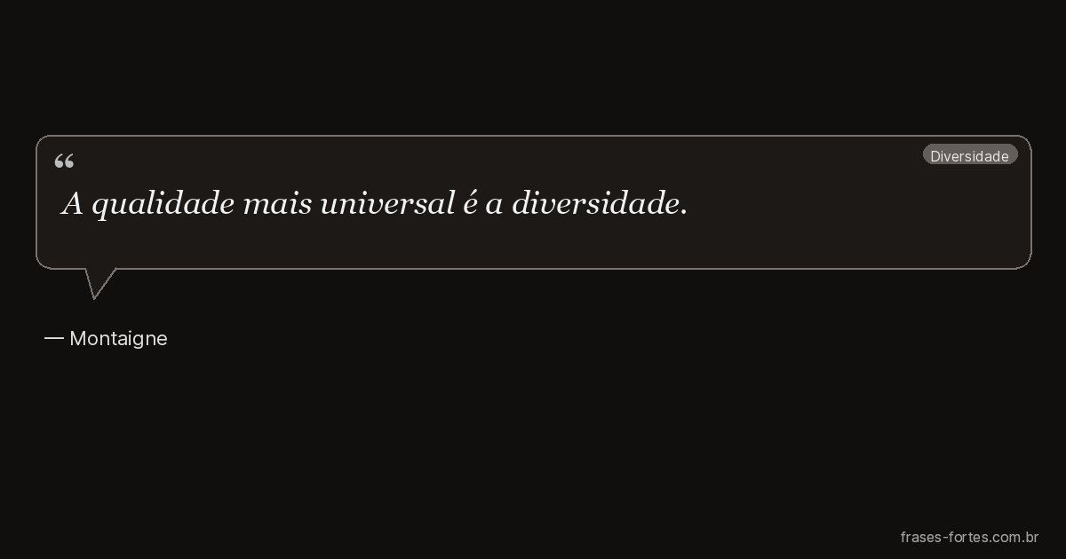 Frase de Montaigne