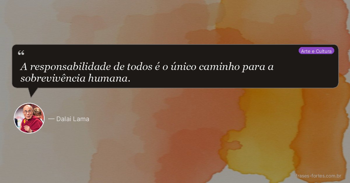 Frase de Dalai Lama