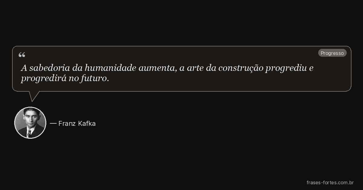 Frase de Franz Kafka
