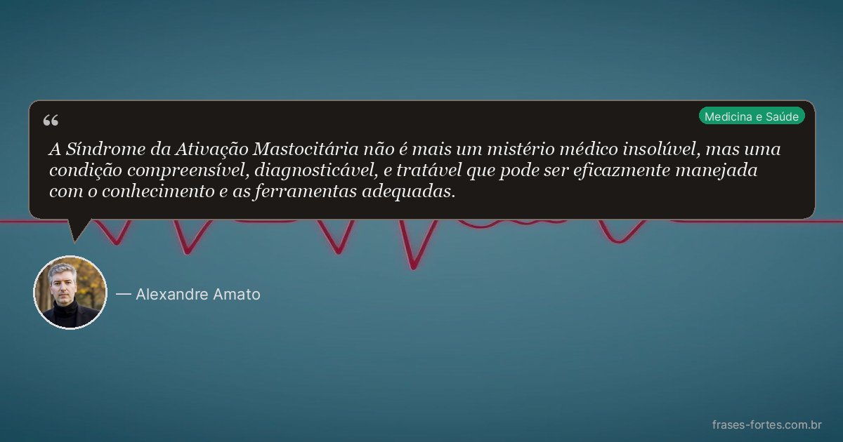 Frase de Alexandre Amato