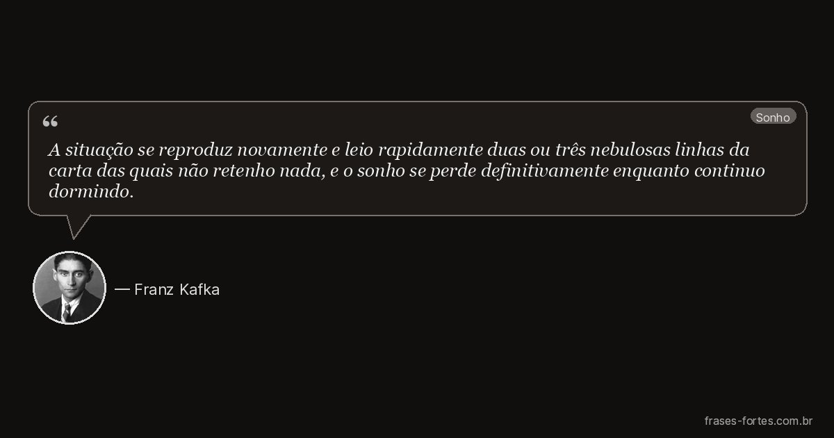 Frase de Franz Kafka