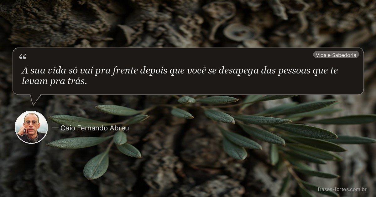 Frase de Caio Fernando Abreu