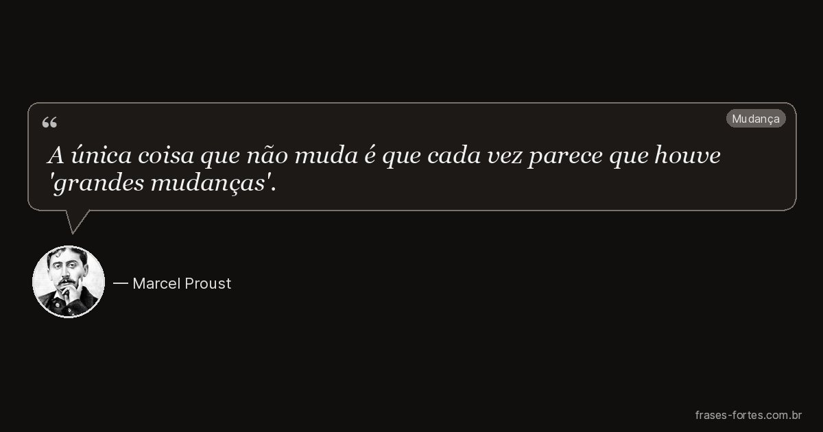 Frase de Marcel Proust