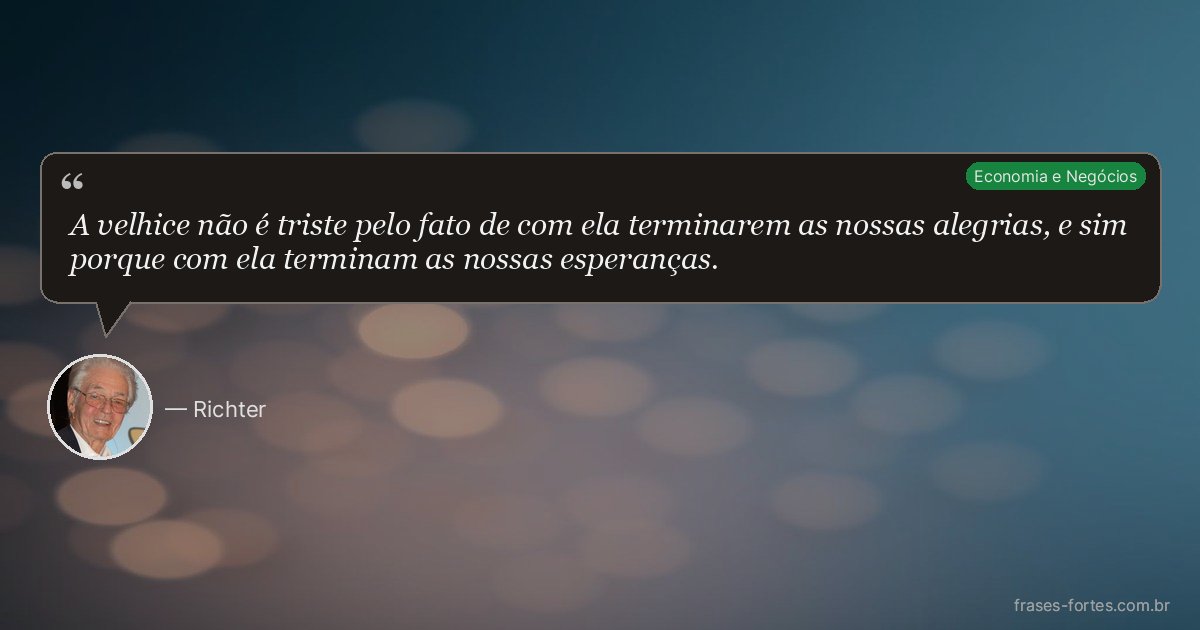 Frase de Richter