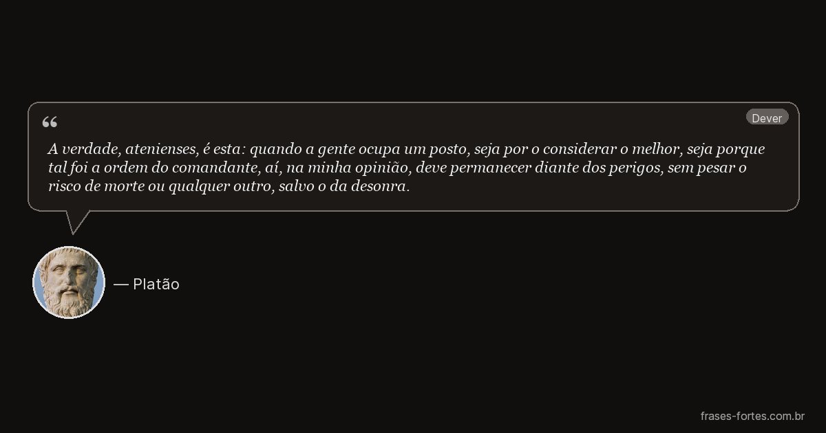 Frase de Platão