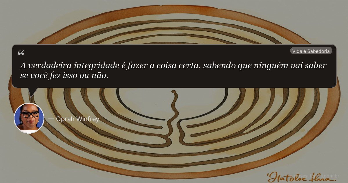 Frase de Oprah Winfrey