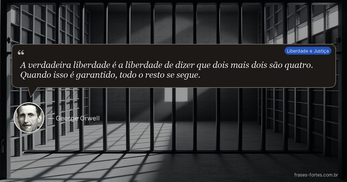 Frase de George Orwell