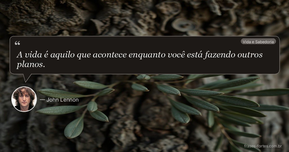 Frase de John Lennon