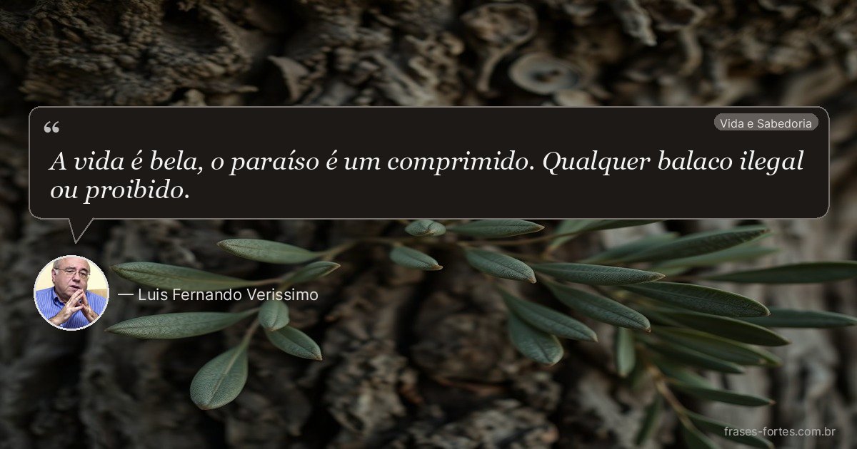 Frase de Luis Fernando Verissimo