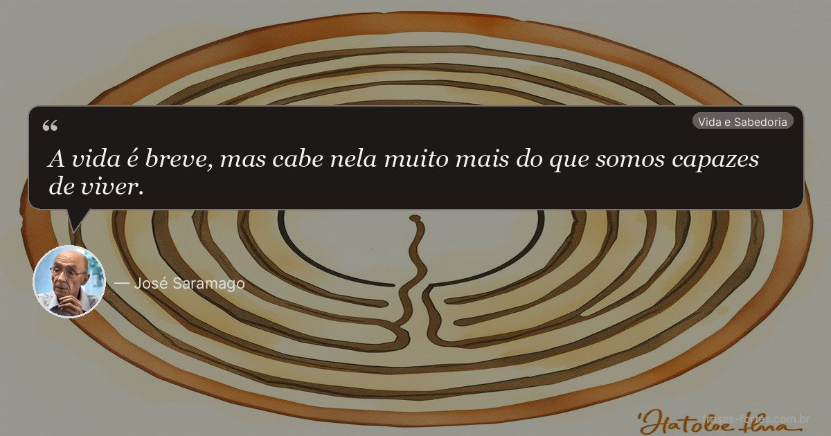 Frase de José Saramago
