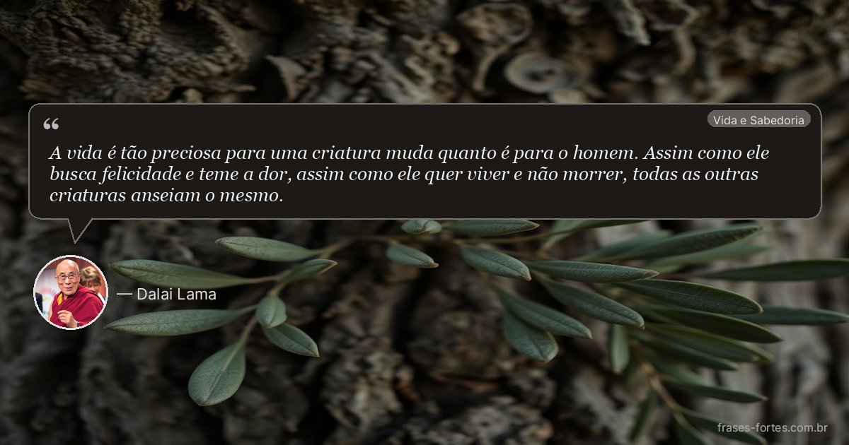 Frase de Dalai Lama