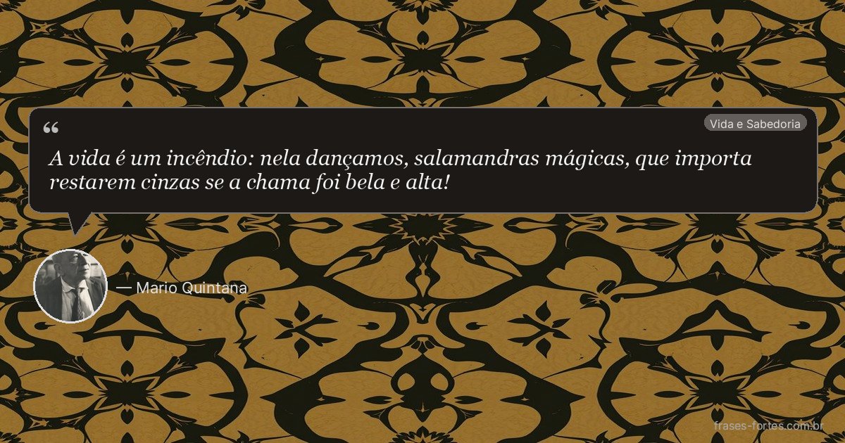 Frase de Mario Quintana