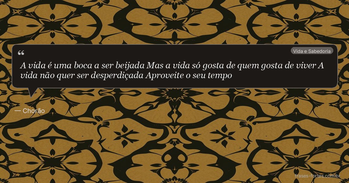 Frase de Chorão