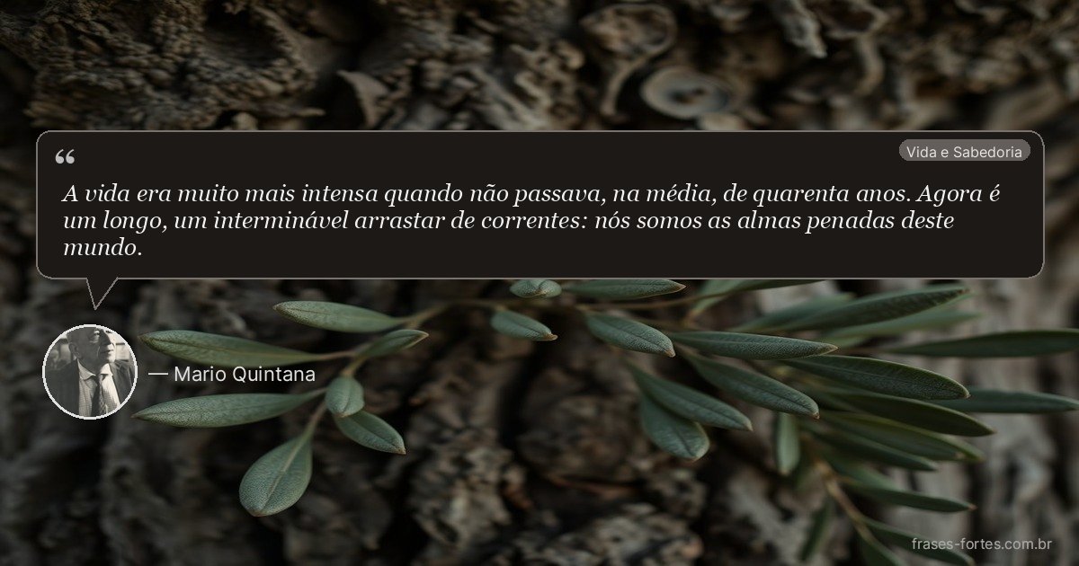 Frase de Mario Quintana