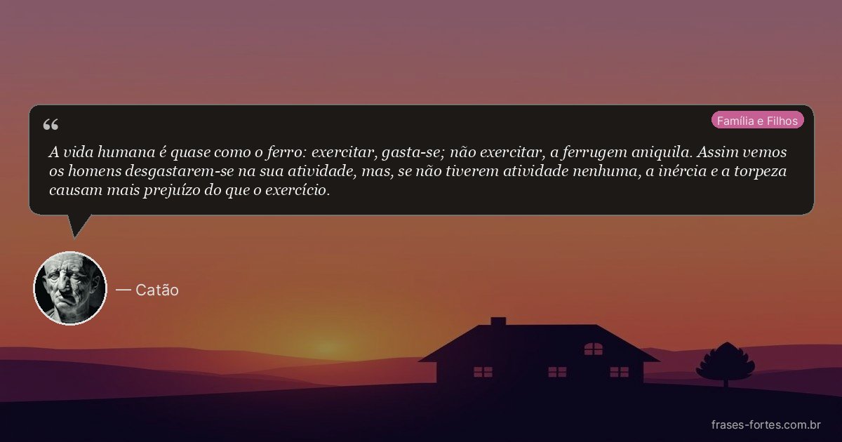 Frase de Catão