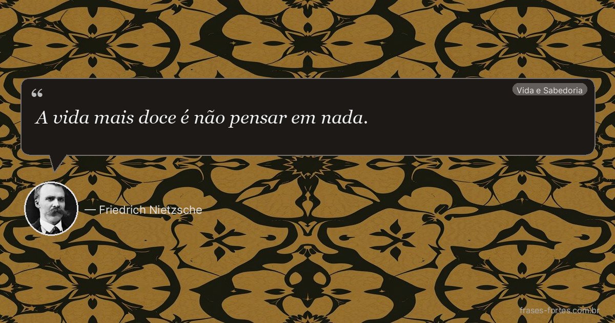 Frase de Friedrich Nietzsche