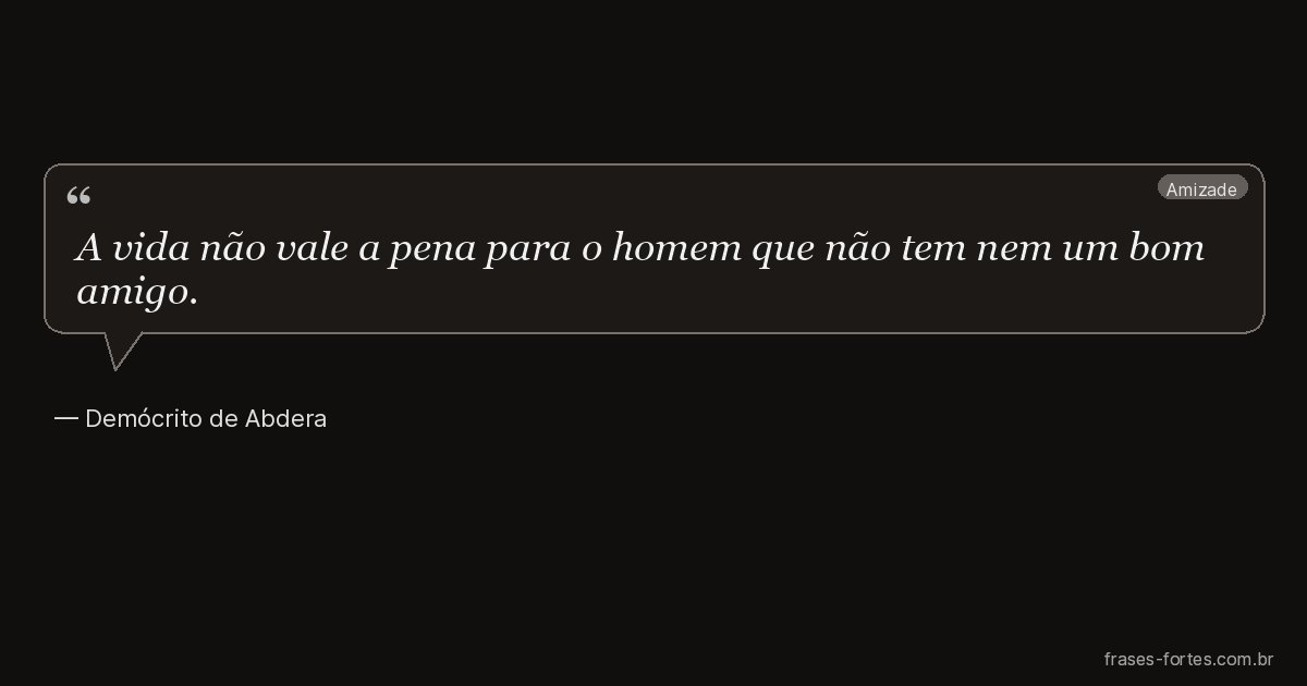 Frase de Demócrito de Abdera