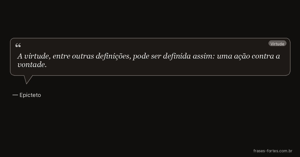 Frase de Epicteto