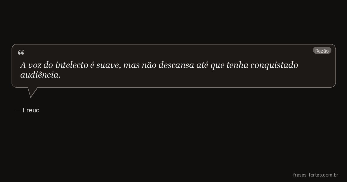Frase de Freud