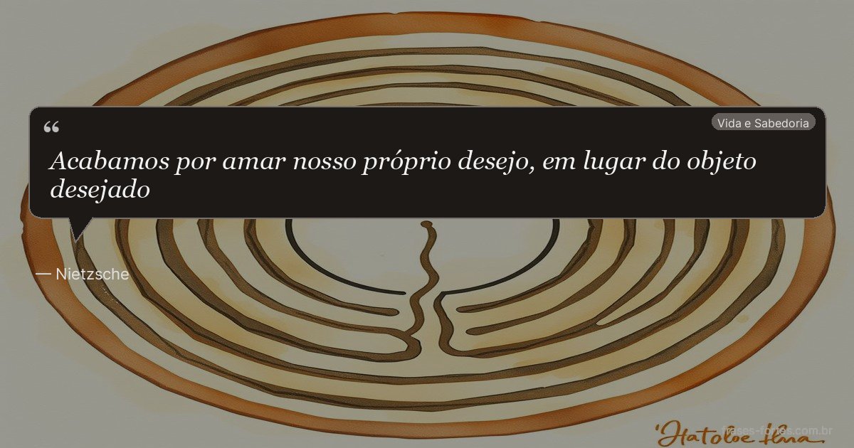 Frase de Nietzsche