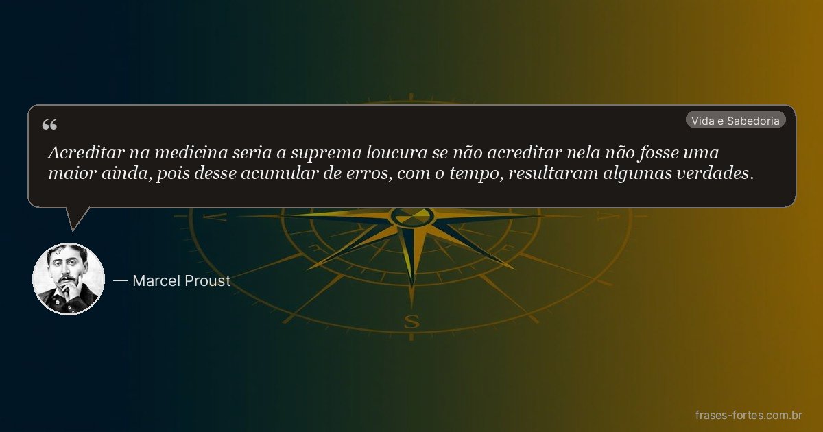 Frase de Marcel Proust