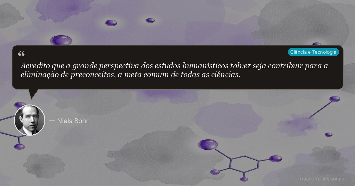 Frase de Niels Bohr