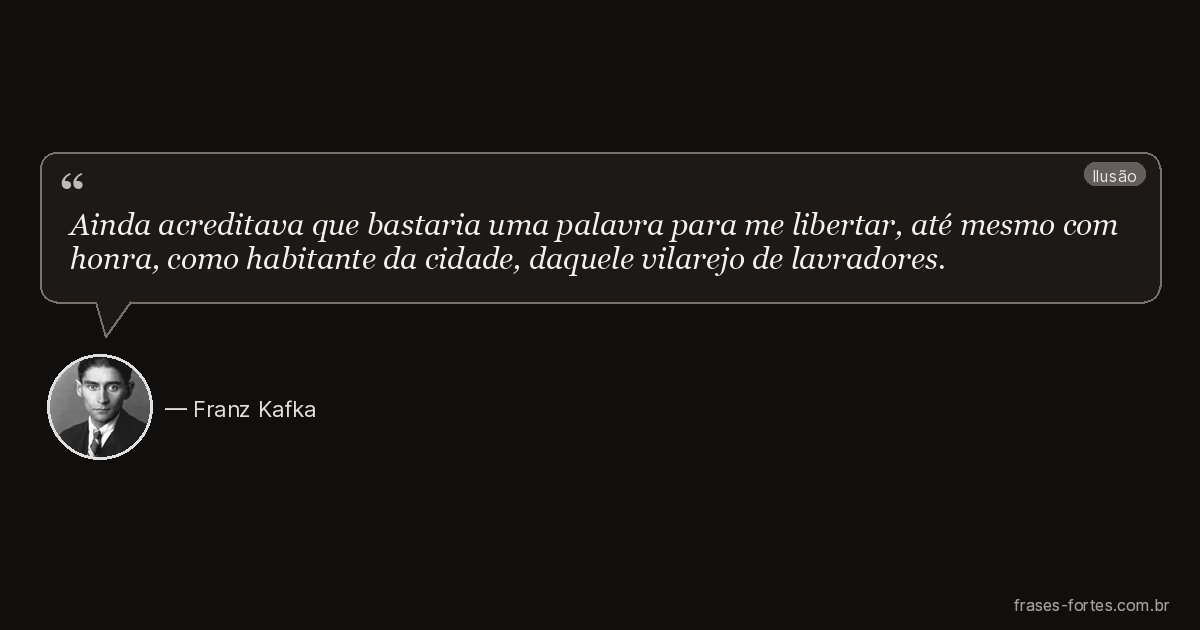Frase de Franz Kafka