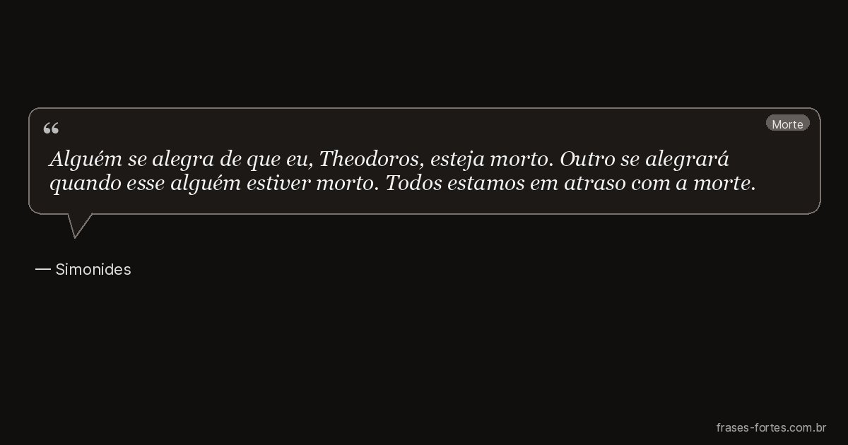 Frase de Simonides