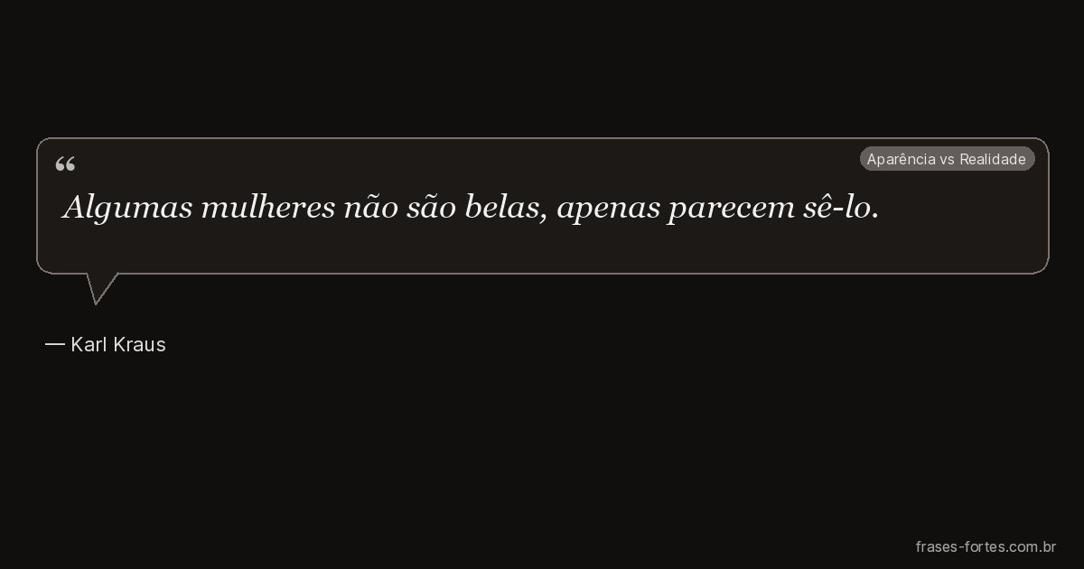Frase de Karl Kraus