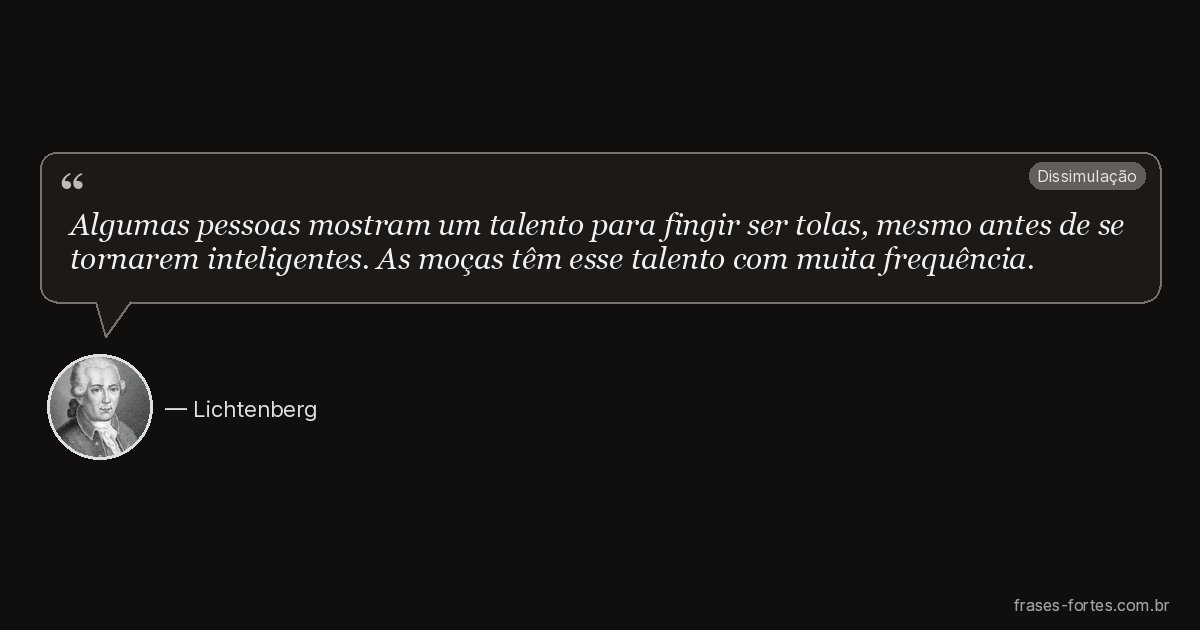 Frase de Lichtenberg