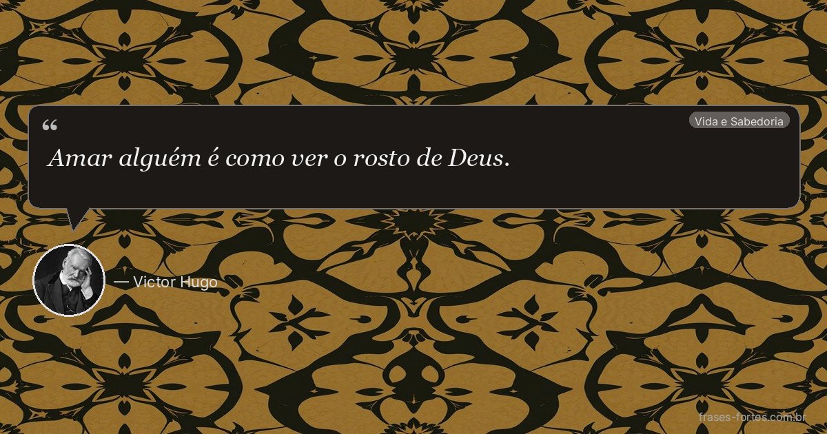 Frase de Victor Hugo