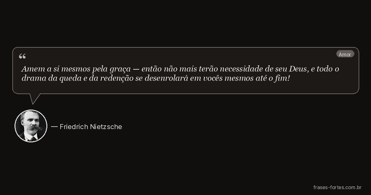 Frase de Friedrich Nietzsche