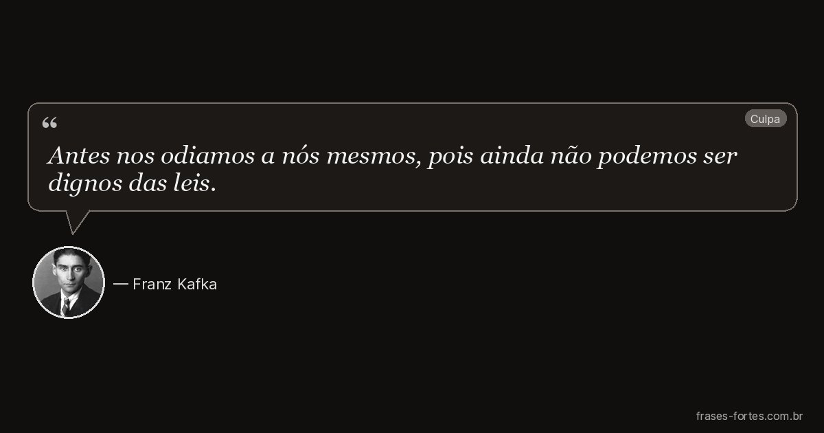 Frase de Franz Kafka
