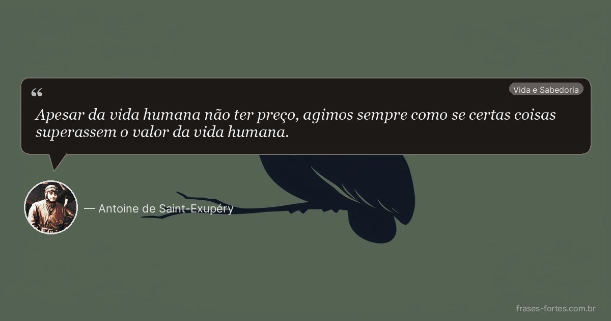 Frase de Antoine de Saint-Exupéry